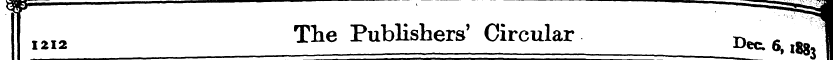 i2.2 The Publishers' Circular ^1 ^ ^