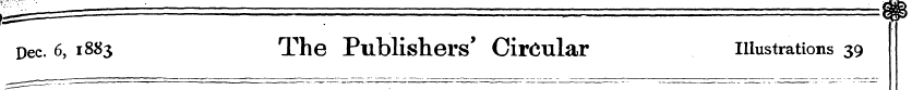 Dec. 6, 1883 The Publishers' Circular il...