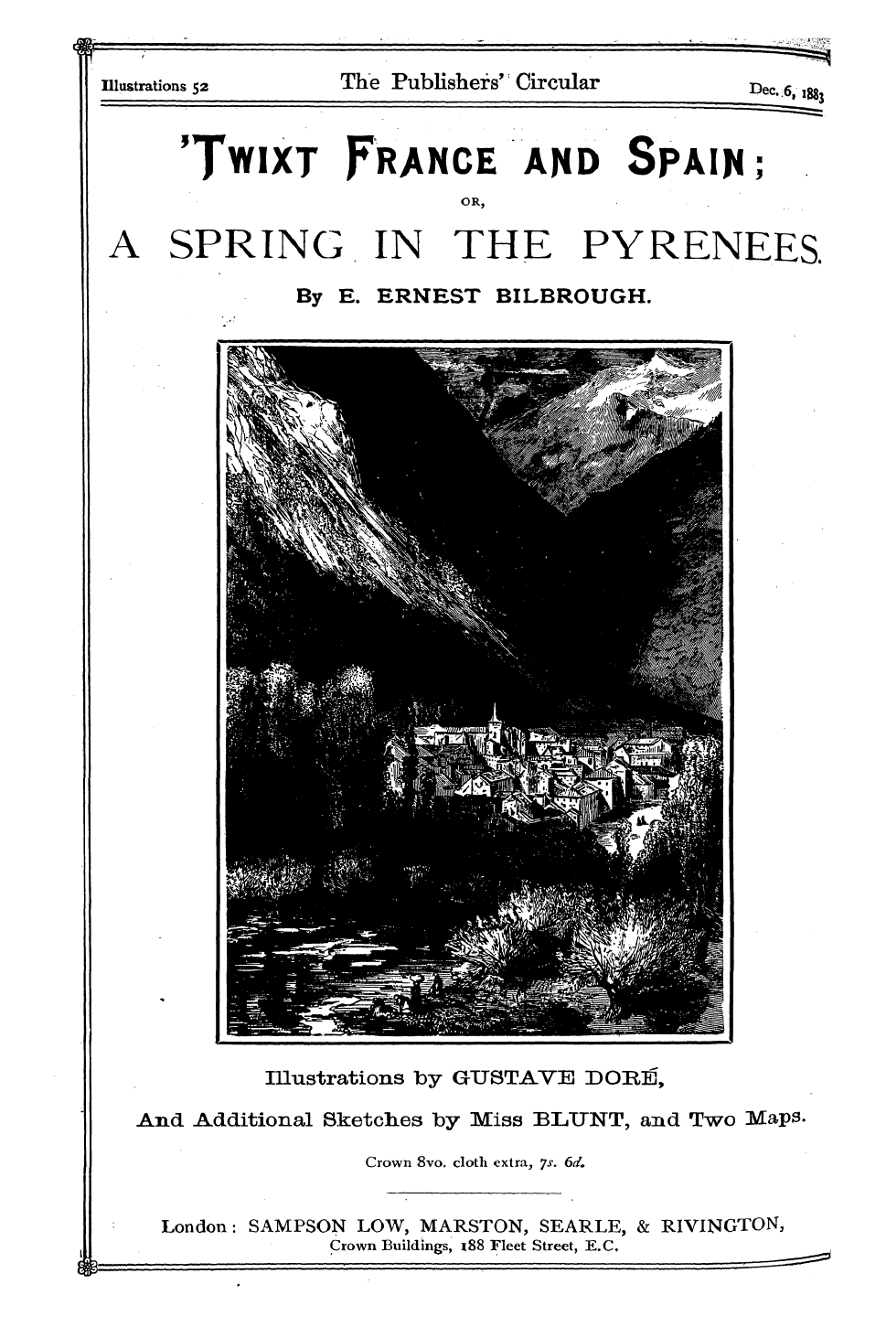 Publishers’ Circular (1880-1890): jS F Y, 1st edition - Ad15201