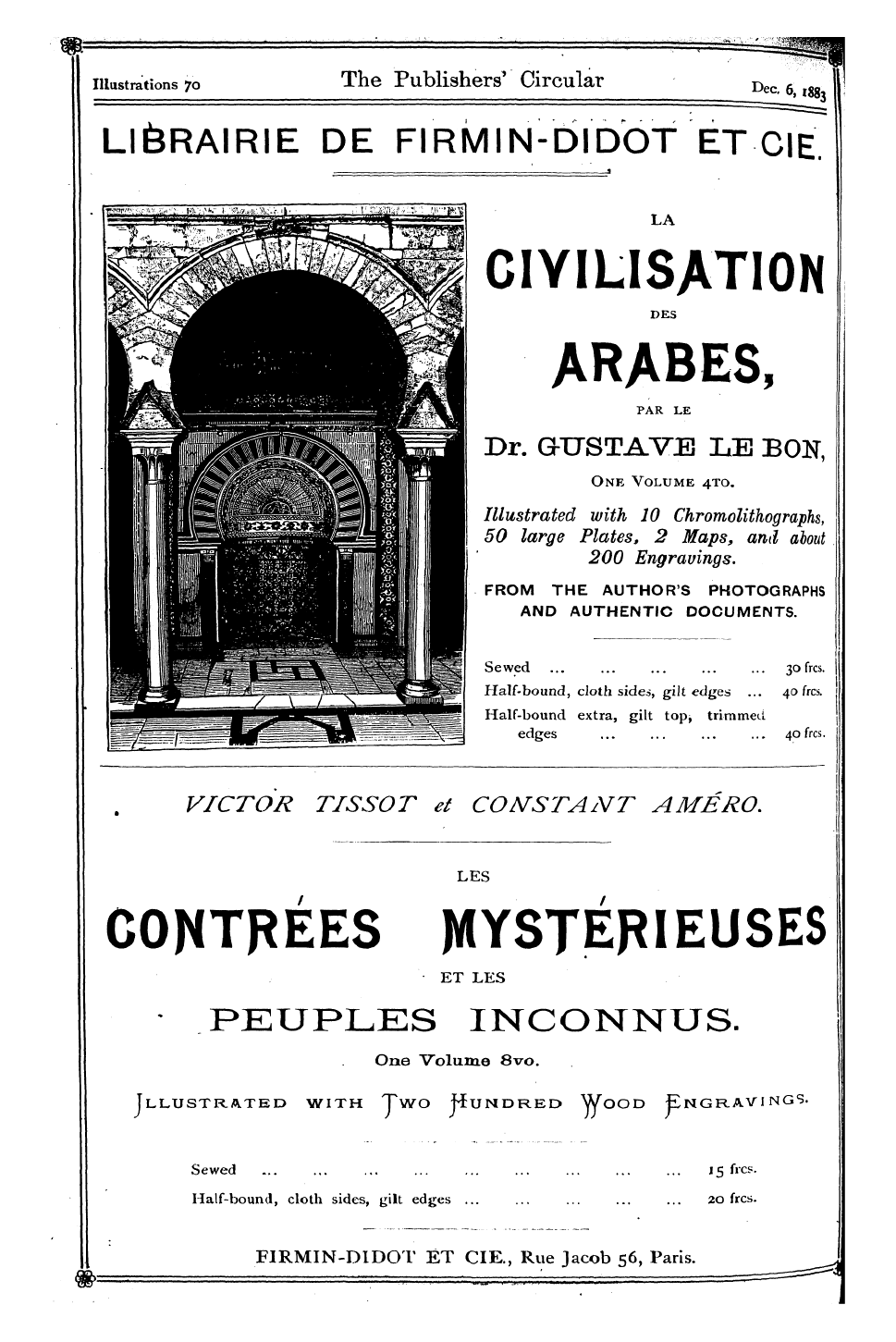 Publishers’ Circular (1880-1890): jS F Y, 1st edition: 194