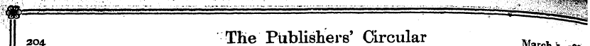 20A ¦ The Publishers' Circular ^ - t .,-...