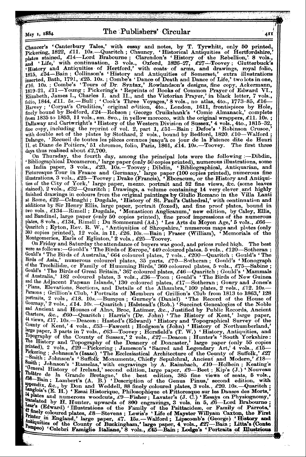 Publishers’ Circular (1880-1890): jS F Y, 1st edition - Ff "-'"' -^»«F^"^ ^- ¦-~~~.~.-~ R ^-- R ...