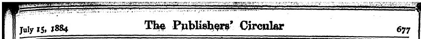 " w ¦ ¦¦ ¦ ¦ '.- i#'- I juiy 15,1884 Tfr...