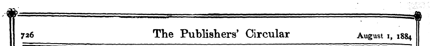 I 726 The Publishers' Circular August 1,...