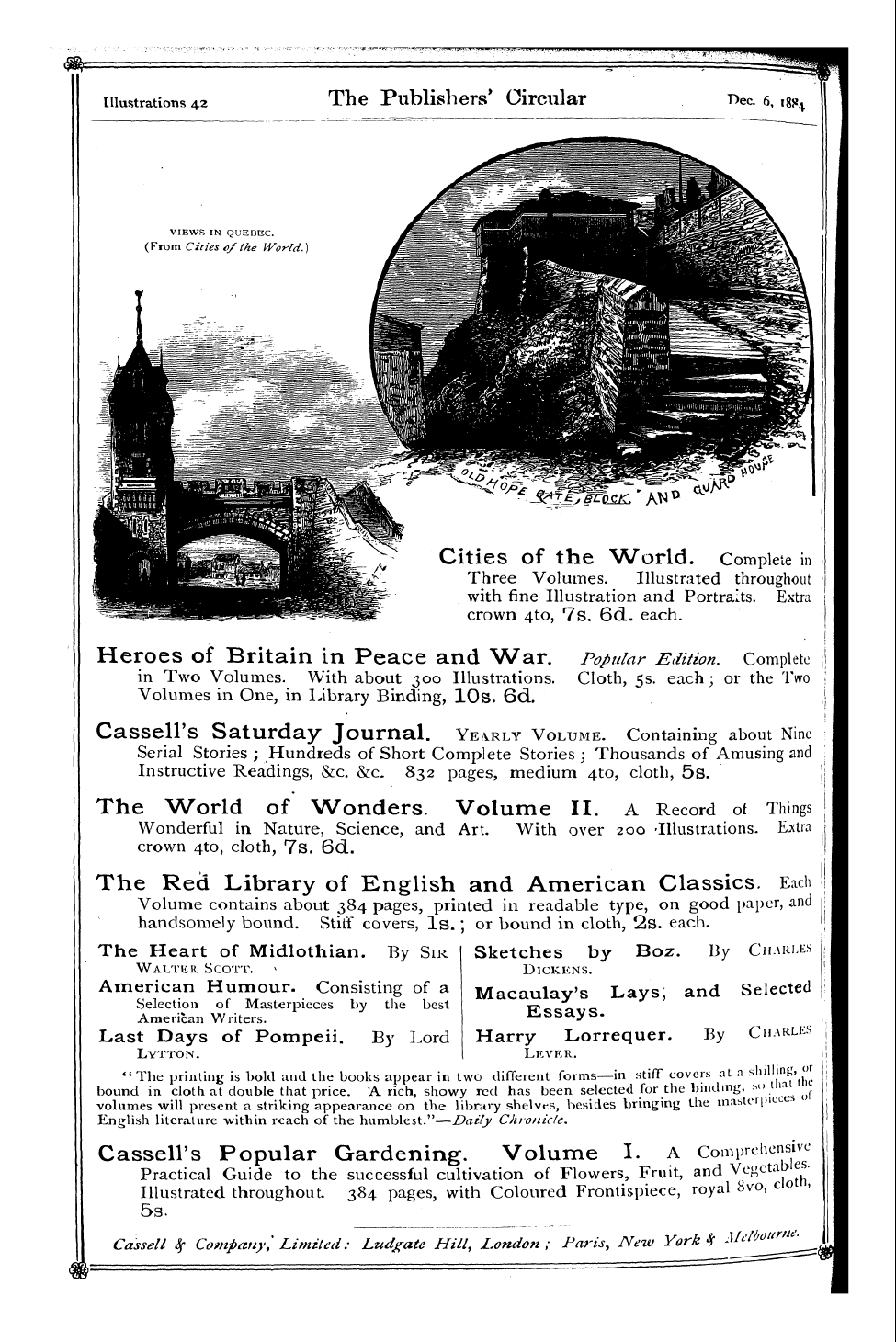 Publishers’ Circular (1880-1890): jS F Y, 1st edition - Ad13201