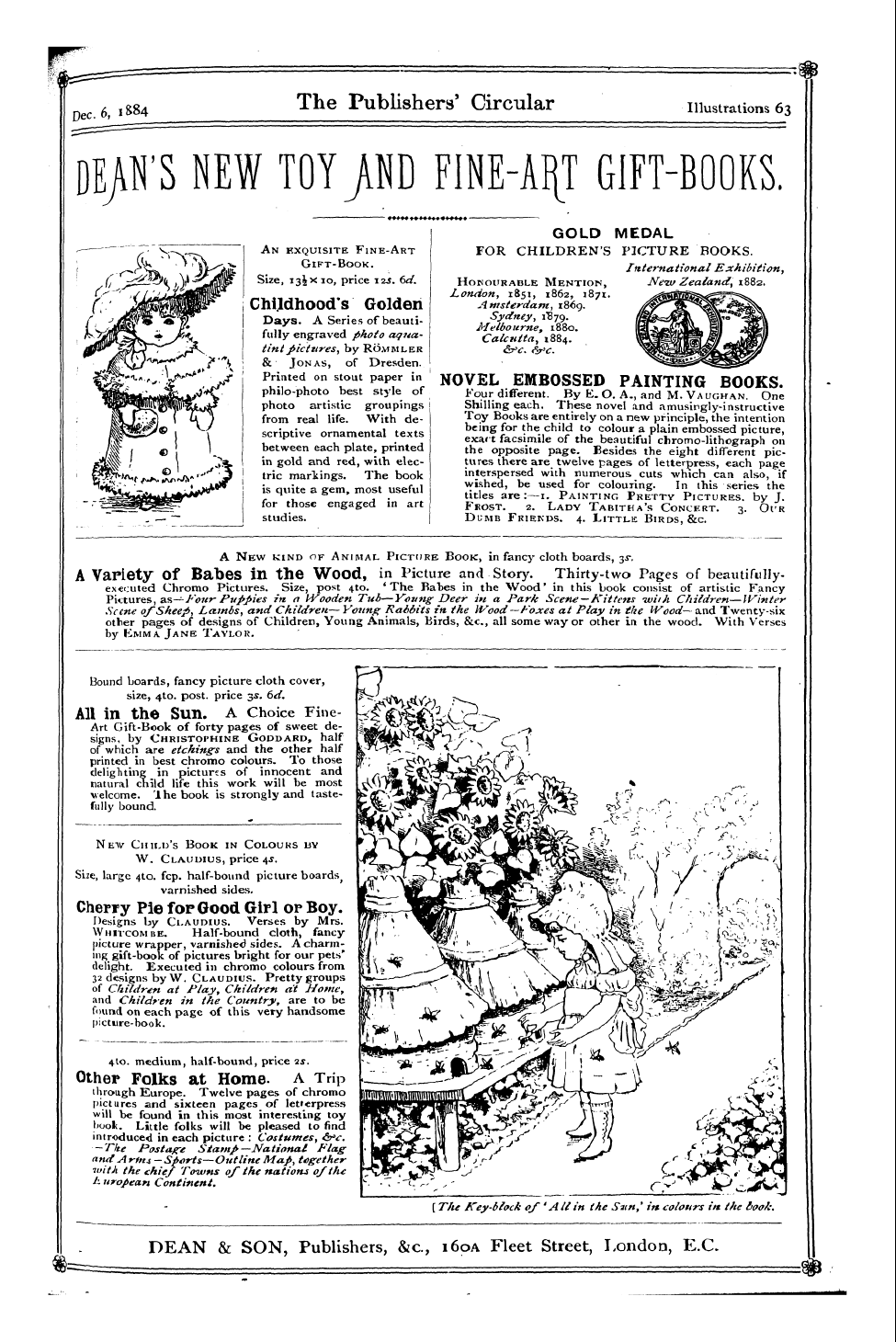 Publishers’ Circular (1880-1890): jS F Y, 1st edition - Ad17701