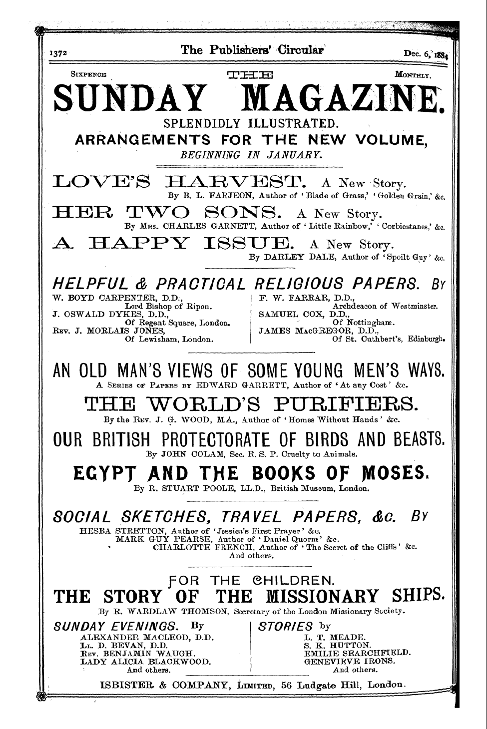 Publishers’ Circular (1880-1890): jS F Y, 1st edition - ^^^^^K^I/^Fwkftkuftbkttl^T/Httt^Ktb^^B^^...