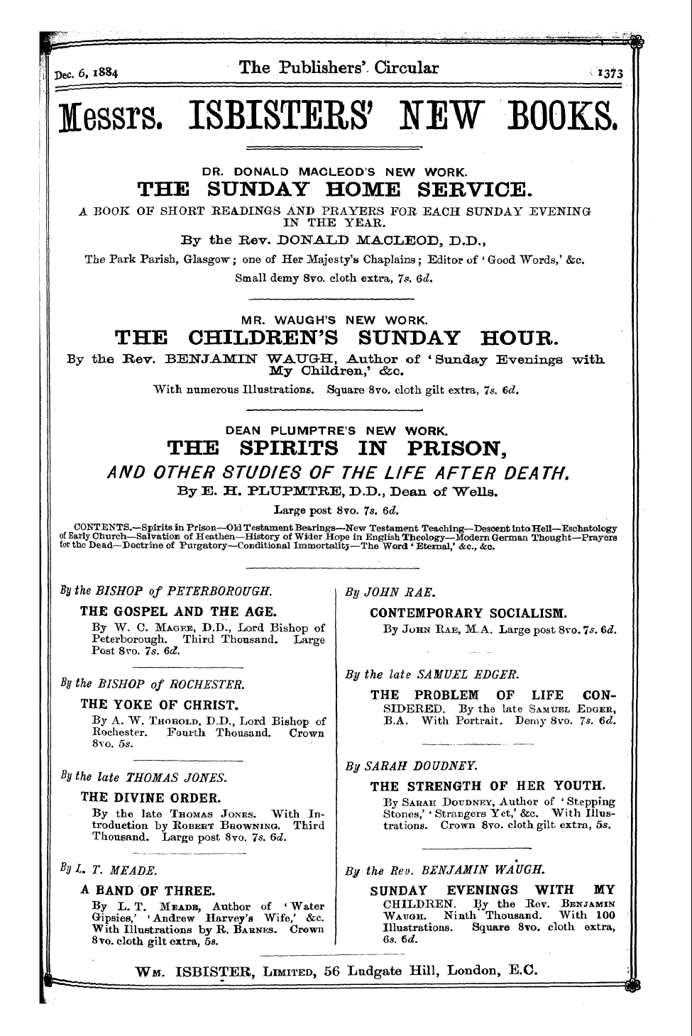 Publishers’ Circular (1880-1890): jS F Y, 1st edition: 217