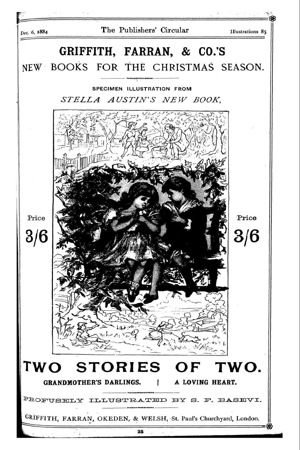 Publishers’ Circular (1880-1890): jS F Y, 1st edition - Ad22301