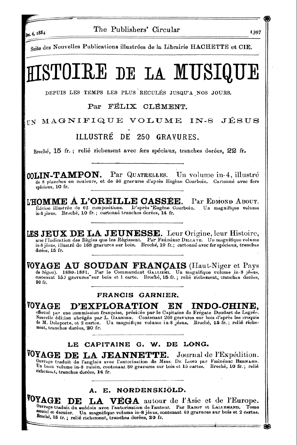 Publishers’ Circular (1880-1890): jS F Y, 1st edition - ¦ P Dec 6 , , I Oc »4 . The Publisher ; ...