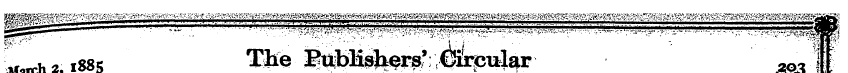 ^2 ,1885 THe itiibM^i^:Afeuj^r ^ 1; «^—^...