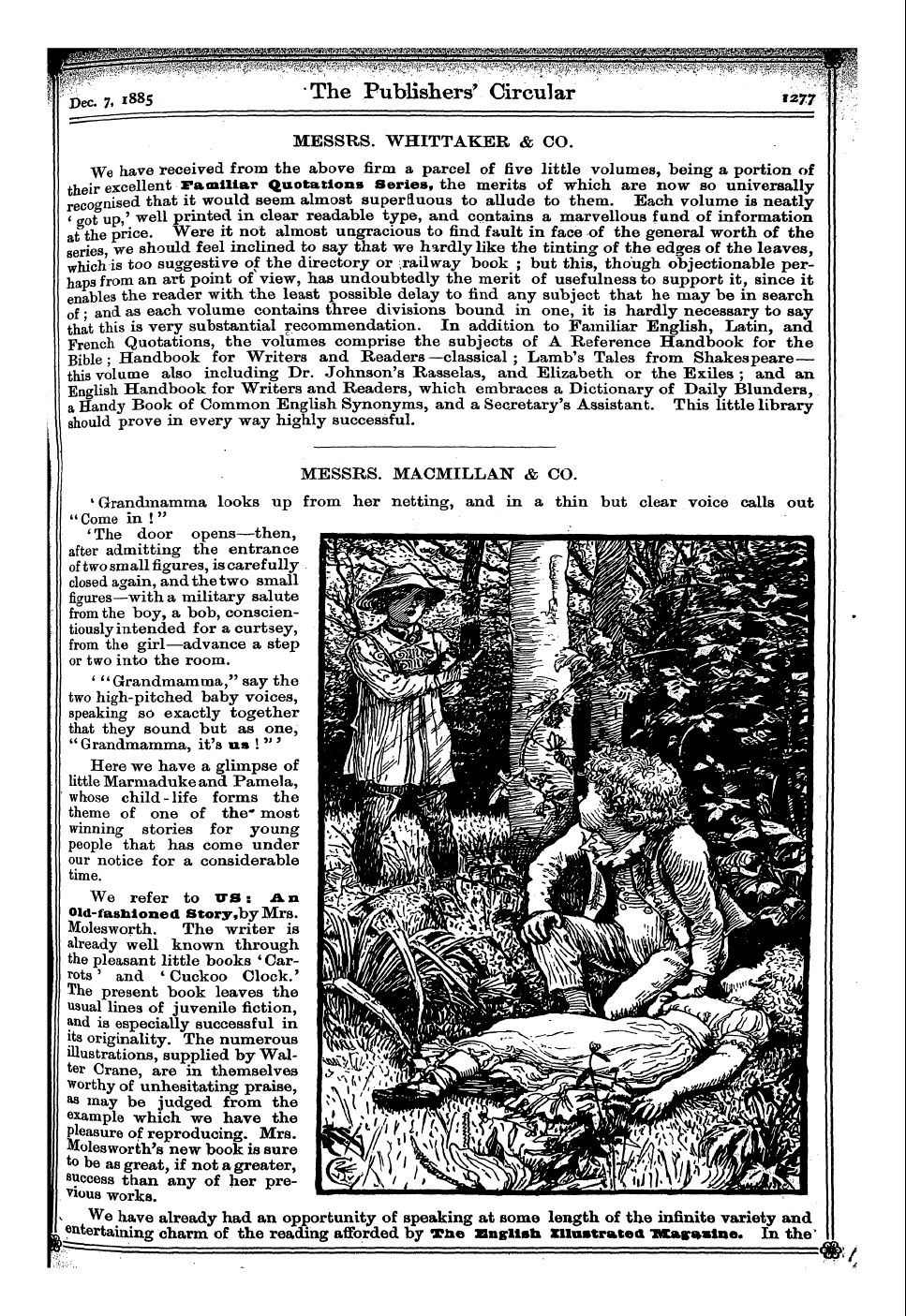 Publishers’ Circular (1880-1890): jS F Y, 1st edition - Pc01703