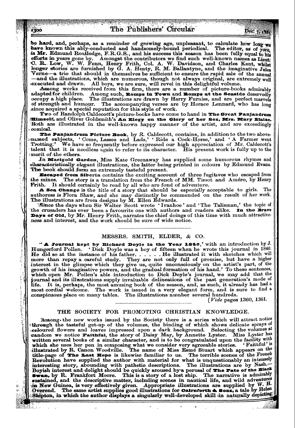 Publishers’ Circular (1880-1890): jS F Y, 1st edition: 40