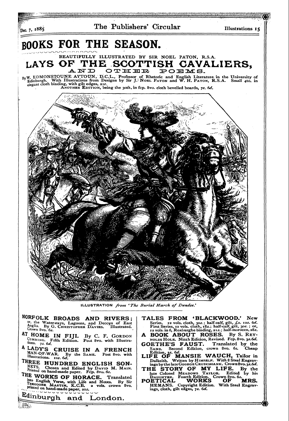 Publishers’ Circular (1880-1890): jS F Y, 1st edition: 97