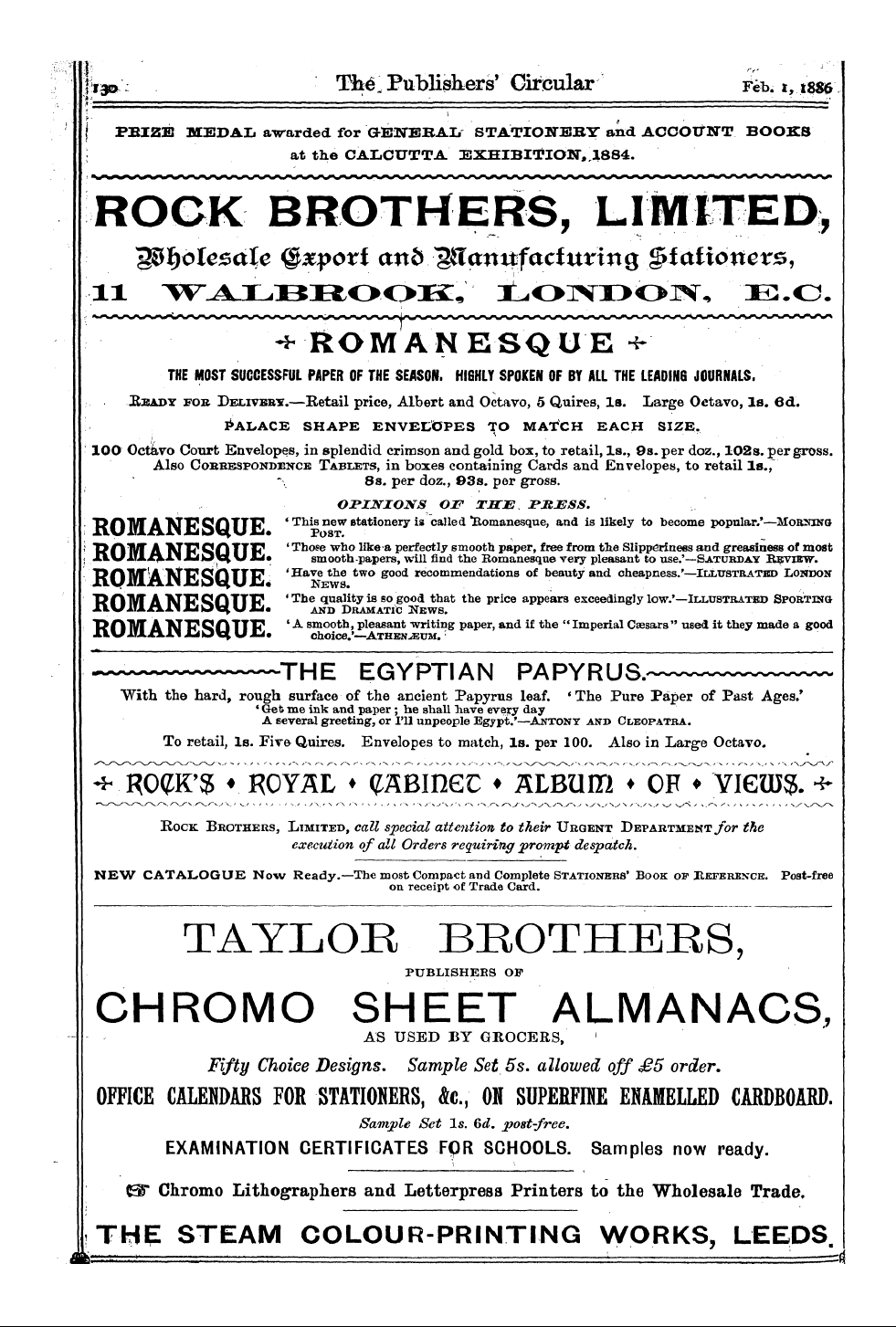 Publishers’ Circular (1880-1890): jS F Y, 1st edition: 36