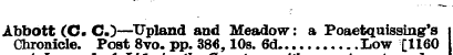 Abbott (C. C.)—Upland and Meadow: a Poae...