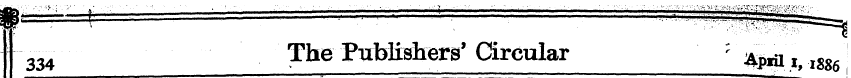 334 The PTxbfehers'Circular ; ' «awvx«j