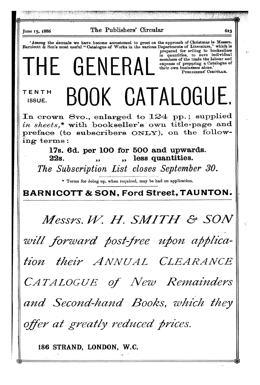 Publishers’ Circular (1880-1890): jS F Y, 1st edition: 29