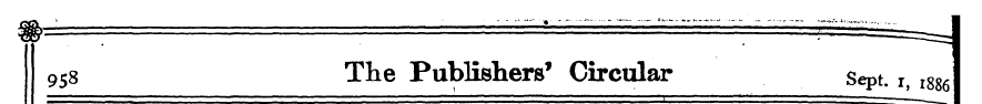 958 The Publishers f Circular Sept. r, i...