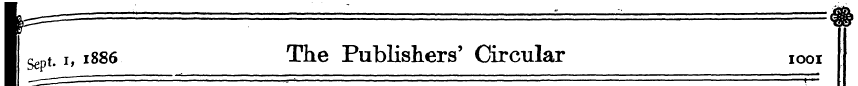 I ^p t. i, 1886 The Publishers' Circular...