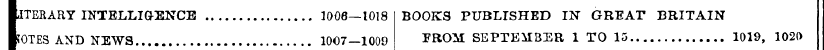 JTERARY INTELLIGENCE 1008—1018 BOOKS PUB...