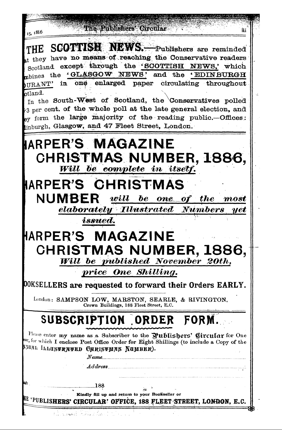 Publishers’ Circular (1880-1890): jS F Y, 1st edition: 59