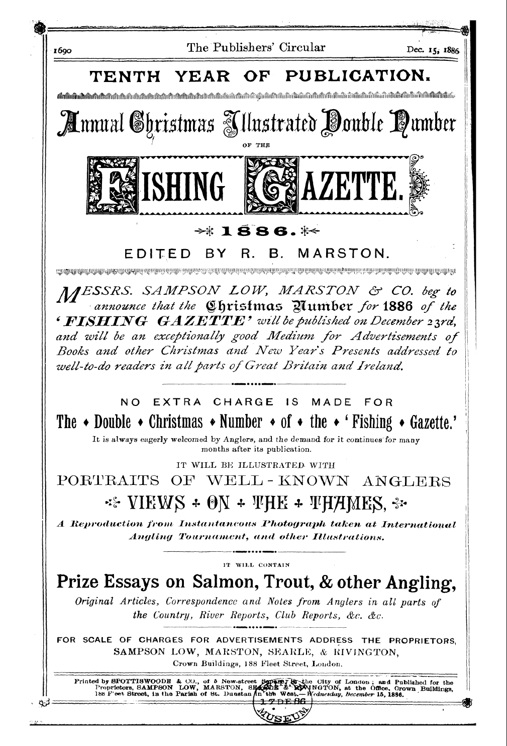 Publishers’ Circular (1880-1890): jS F Y, 1st edition: 54