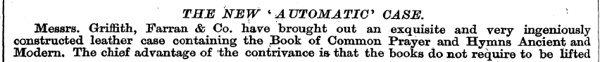 THE NEW <> 4.UTOMATIC \ CA8E. constructe...