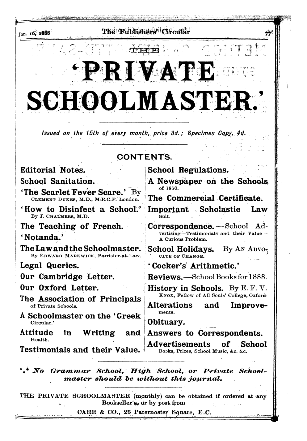 Publishers’ Circular (1880-1890): jS F Y, 1st edition - •.' ¦ ¦ ..I .',..*•*,. R-»'•"¦=¦>¦ ¦ •+-...