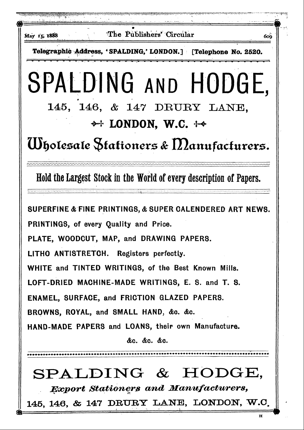 Publishers’ Circular (1880-1890): jS F Y, 1st edition - May Isi .. ¦¦X8& ¦ ¦ - ^ »... -. ¦ -N Tk...