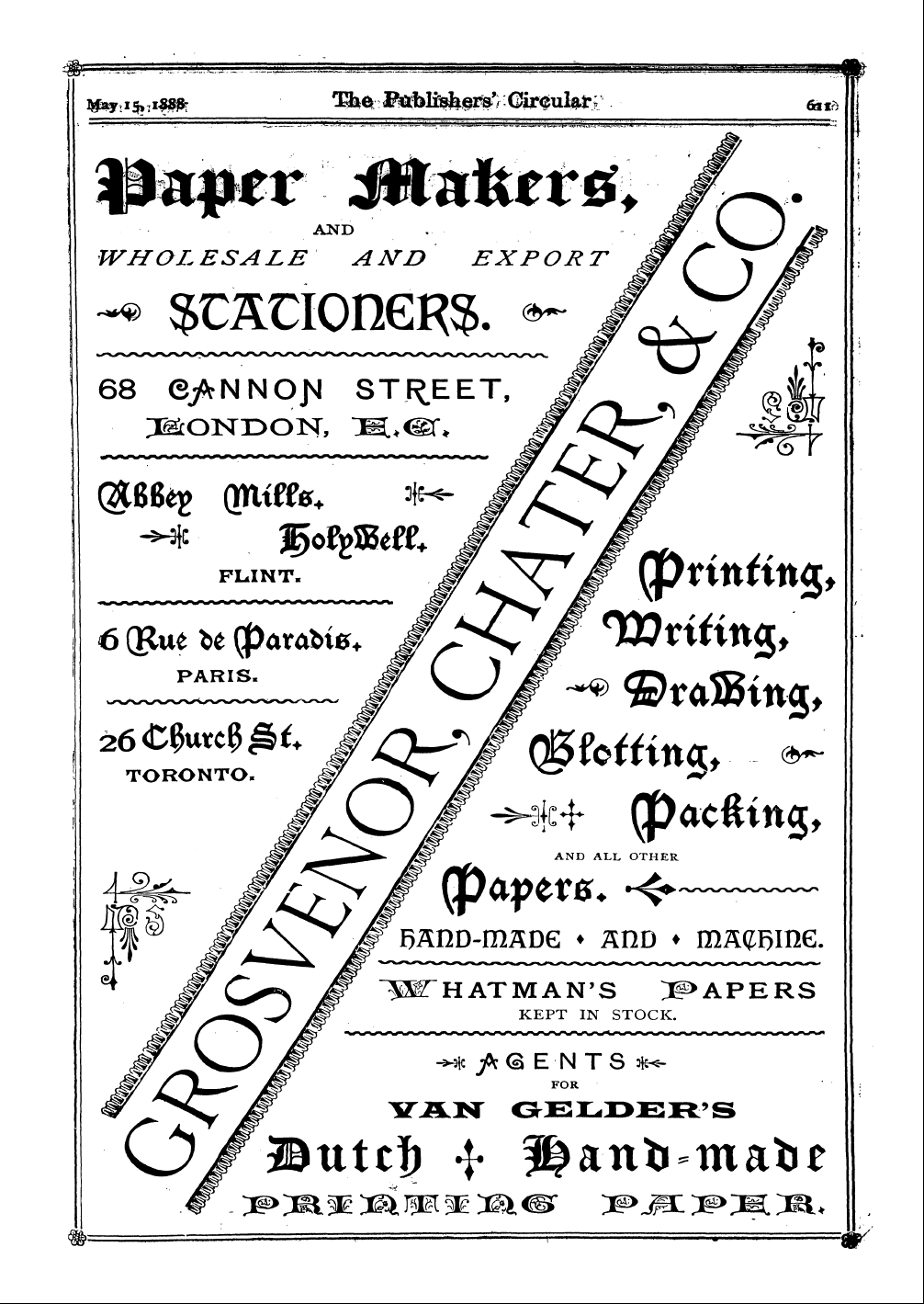Publishers’ Circular (1880-1890): jS F Y, 1st edition: 113