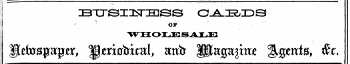 ZBTJSI3STE1SS O-A^IR/IDS f ¦ ¦ • ¦ i . .. . • OP WHOLCSAXiE ffcfosfjapjer, ^ zxiabxt&l, atttr IJJaga^me ^gmts , fe