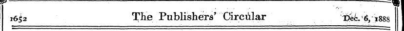 > ¦ • ' ff"' I I 1-652 The Publishers' C...