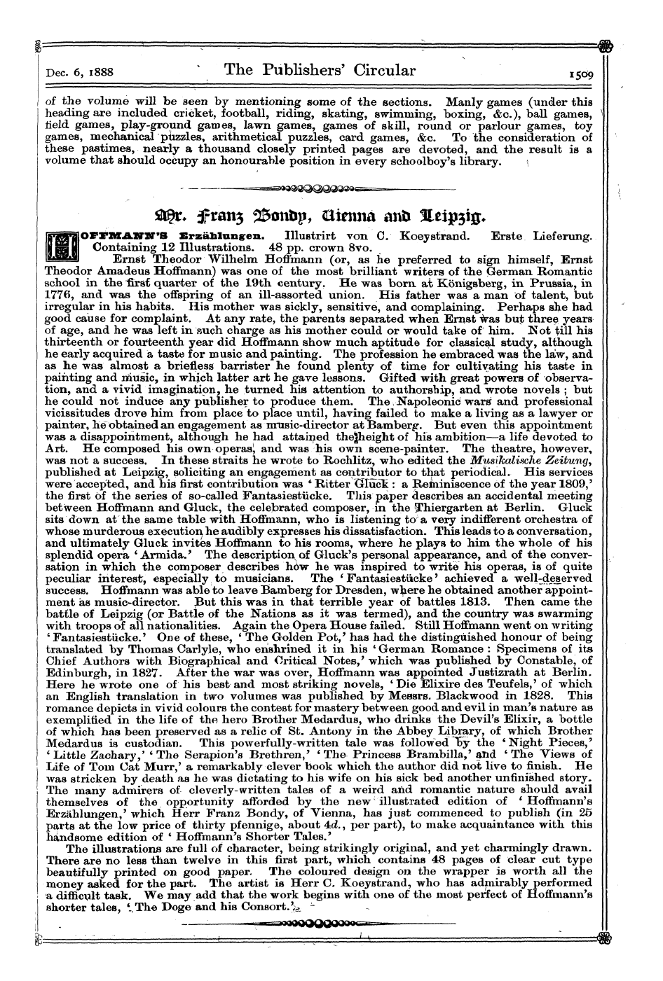 Publishers’ Circular (1880-1890): jS F Y, 1st edition - ^ '^ ^—- ^M^ "^^^ ^U^ ^^^^^V ^^^^^ ^^^ ^...