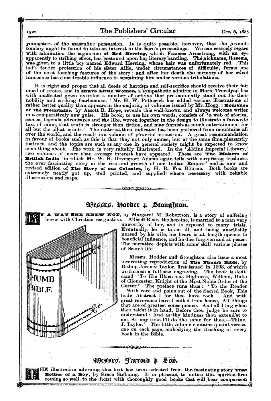 Publishers’ Circular (1880-1890): jS F Y, 1st edition: 28