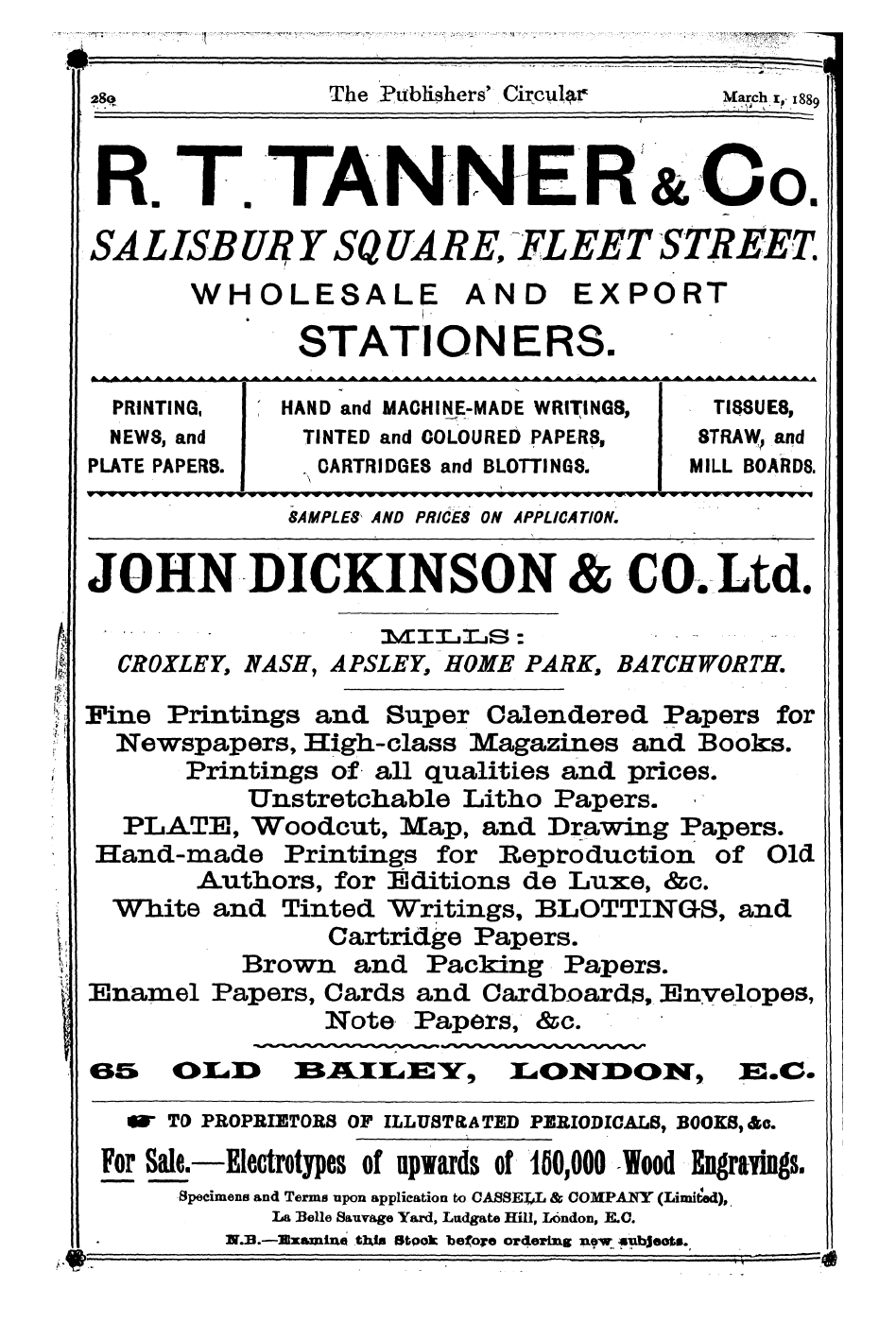 Publishers’ Circular (1880-1890): jS F Y, 1st edition - " '""""" * " " --:- ¦ - -" ¦ ¦ • ,