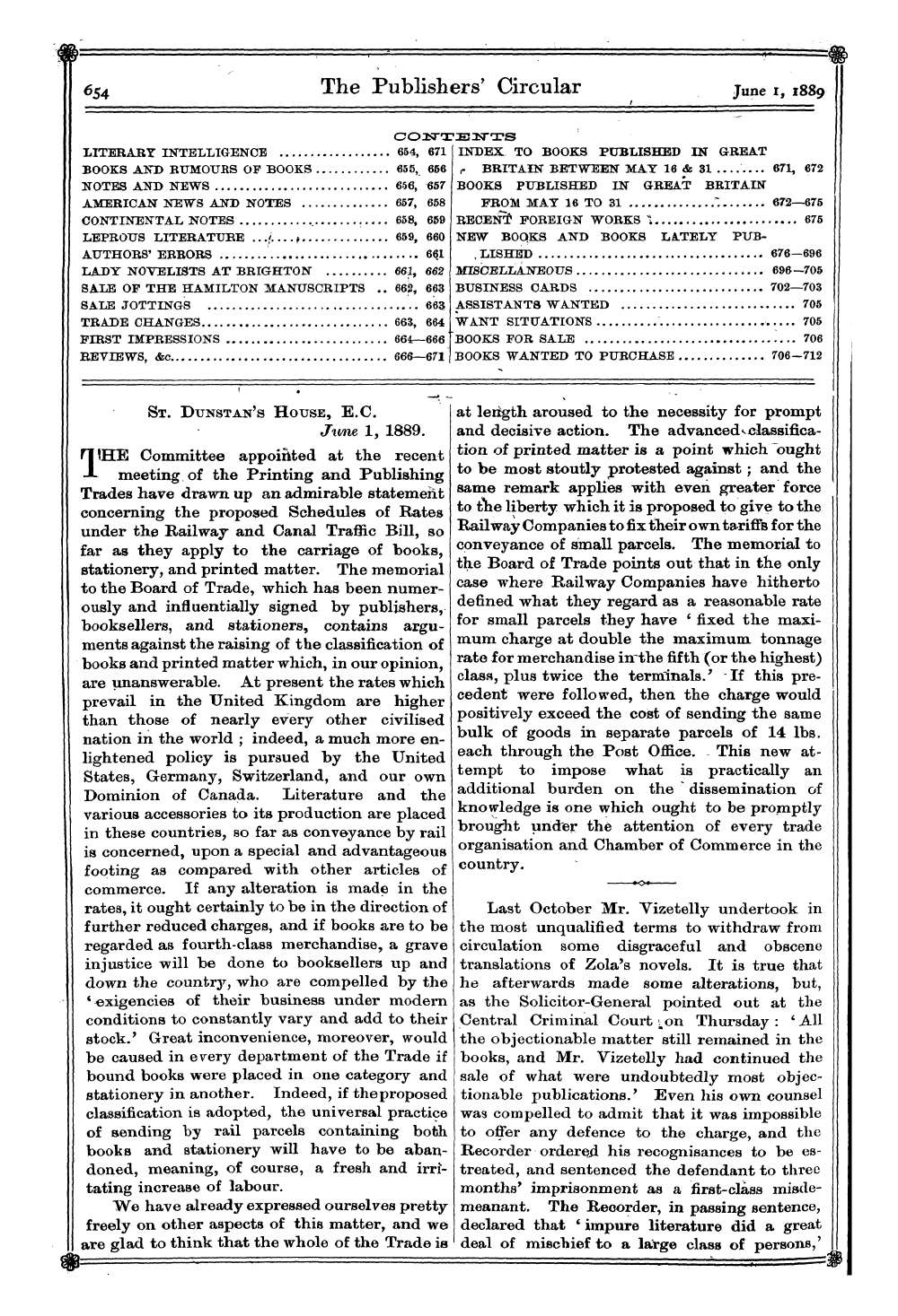 Publishers’ Circular (1880-1890): jS F Y, 1st edition: 4