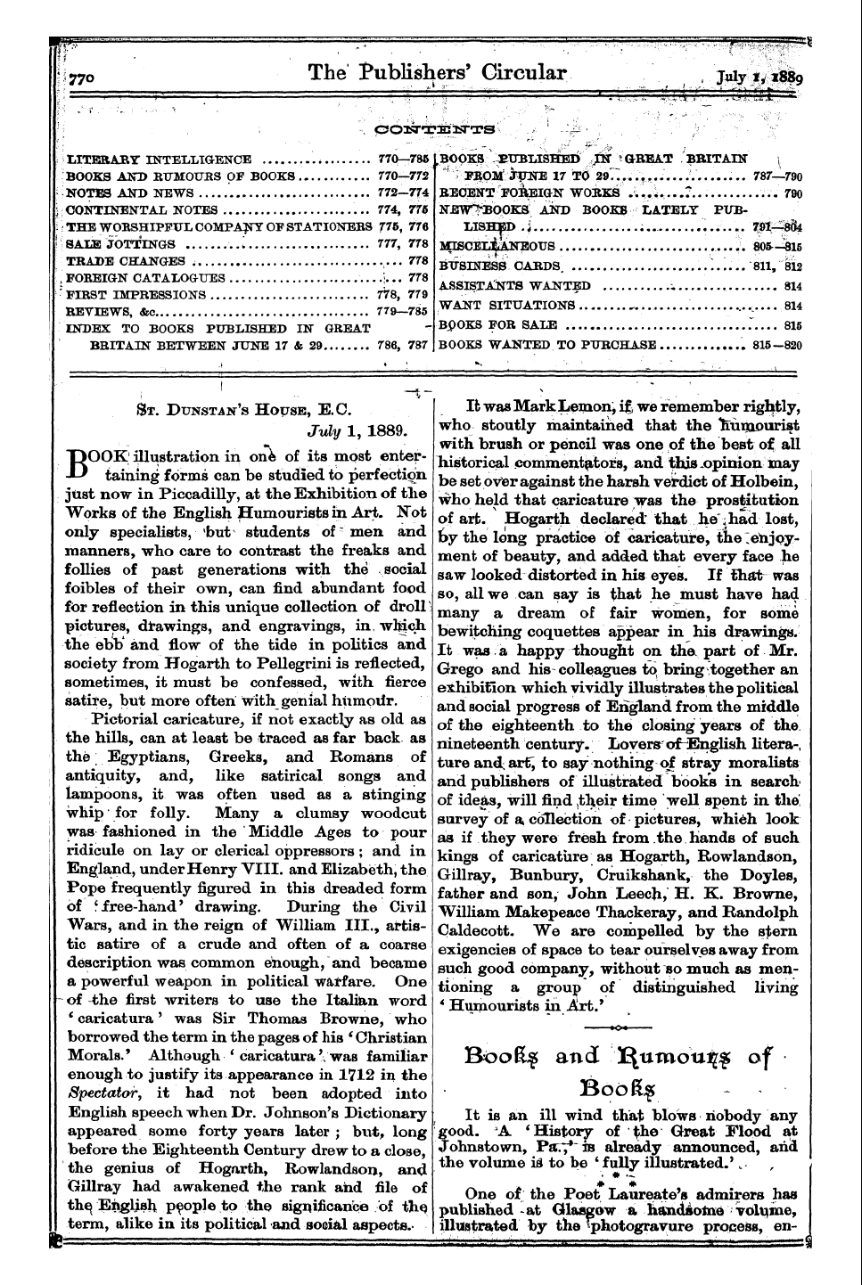 Publishers’ Circular (1880-1890): jS F Y, 1st edition - The Rubkshcircular '