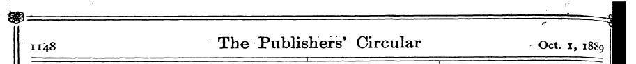 1148 The Publishers' Circular Oct. 1,188...