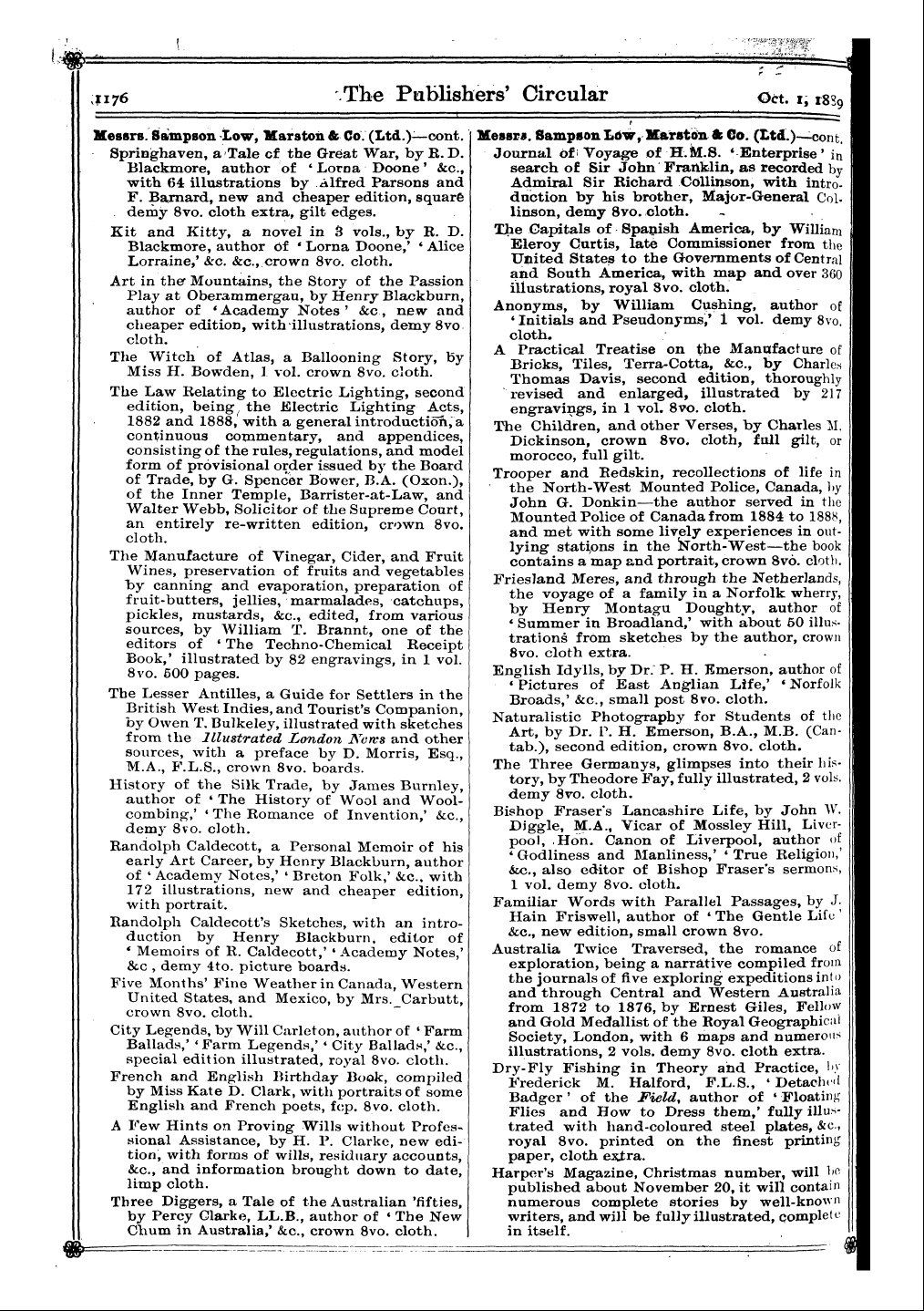 Publishers’ Circular (1880-1890): jS F Y, 1st edition - ¦ I I - ¦ ¦ '..-" ¦ " ^'V^W'^'P Fw*^' ^^...