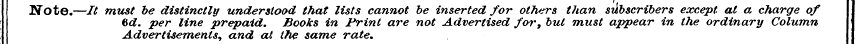 Note.—It must 6 Adverti d. be per distin...
