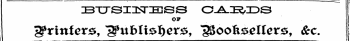 zeiTSiEiisriEjSS o-A-ie^ids I OF ^printers, "gpu Misters, "gSookspcUers, &c.