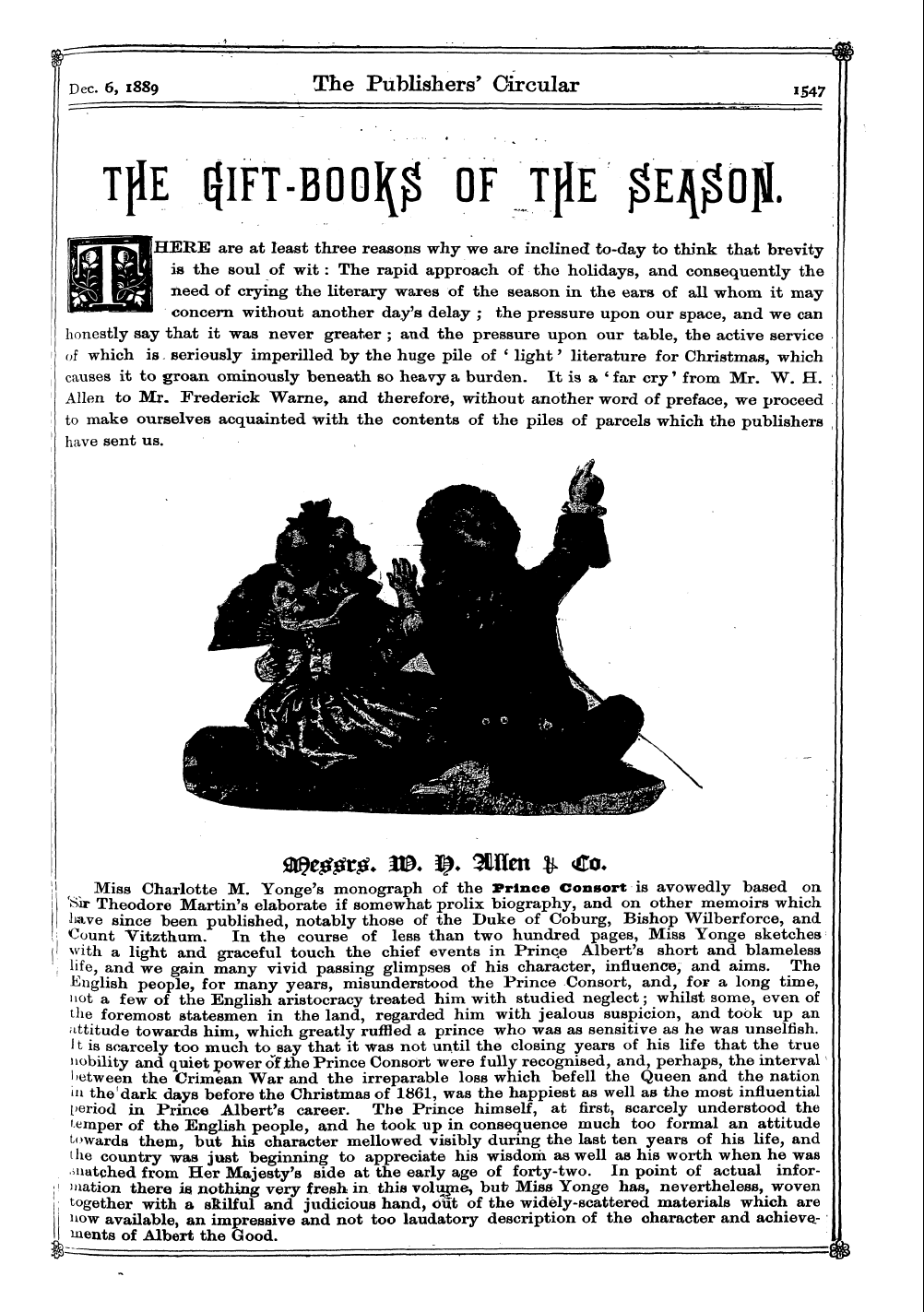 Publishers’ Circular (1880-1890): jS F Y, 1st edition - Pc01301