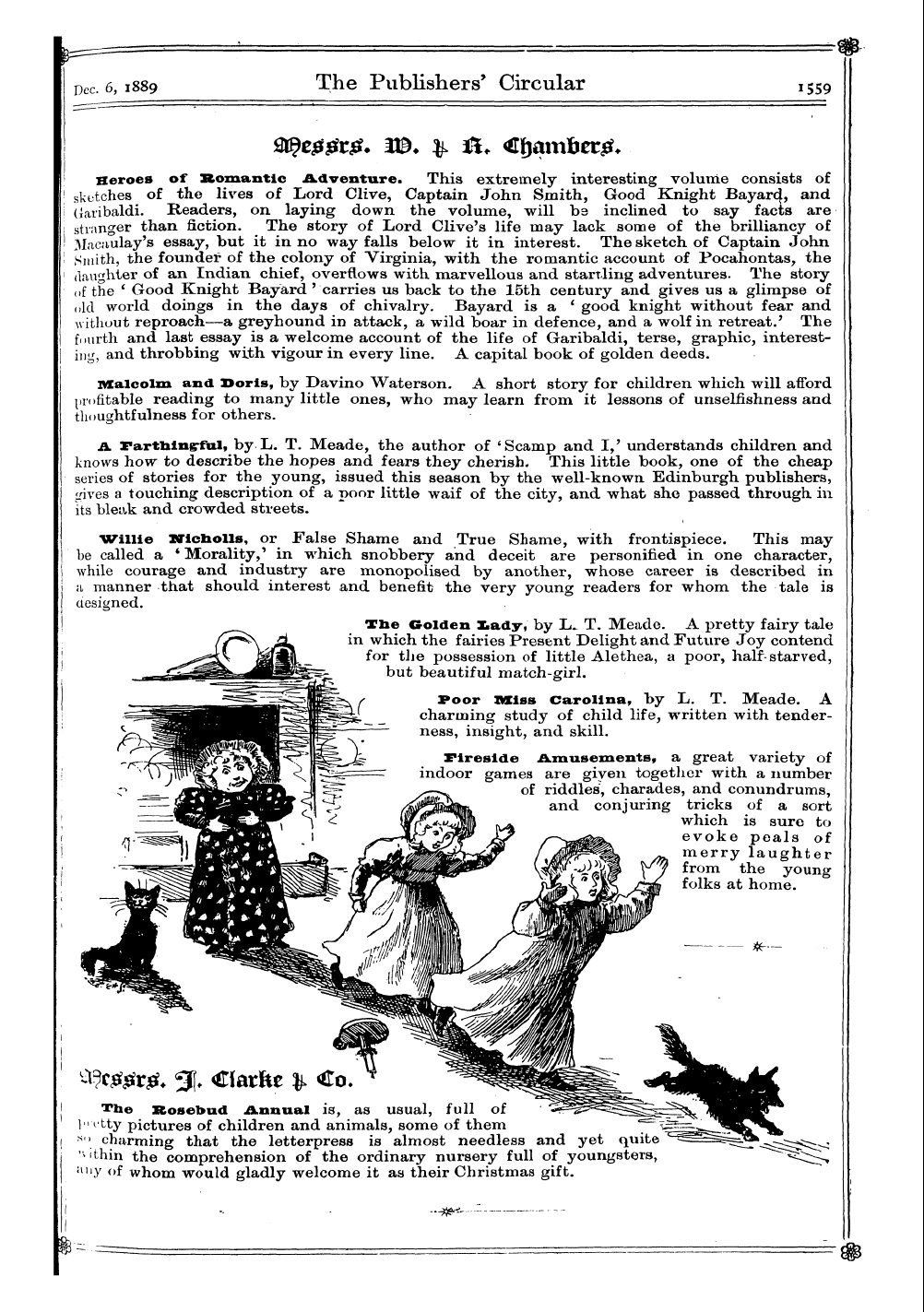 Publishers’ Circular (1880-1890): jS F Y, 1st edition: 25