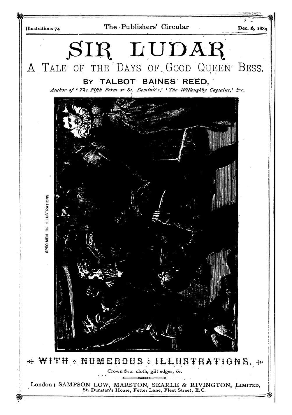 Publishers’ Circular (1880-1890): jS F Y, 1st edition: 264