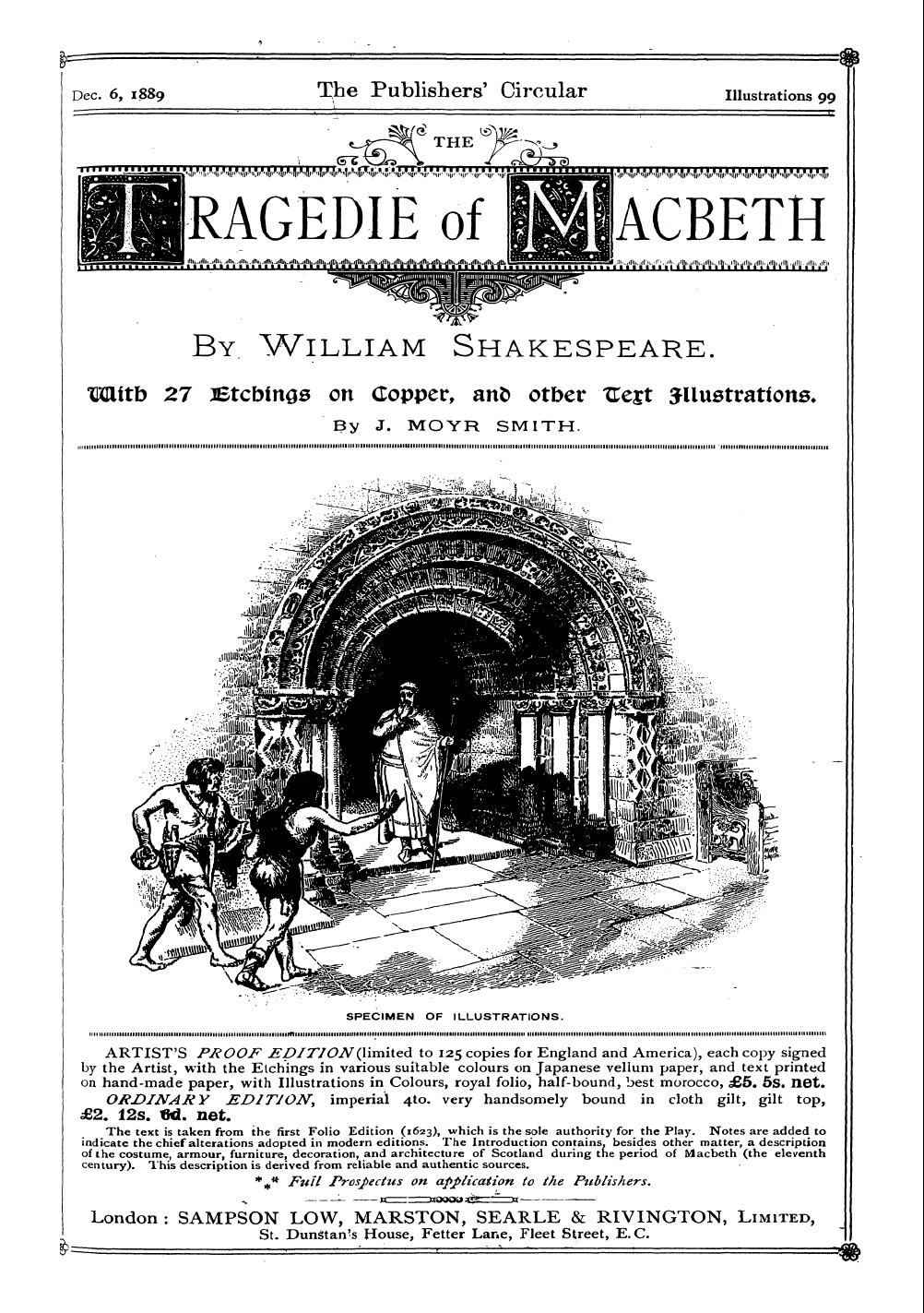 Publishers’ Circular (1880-1890): jS F Y, 1st edition - Ad31501