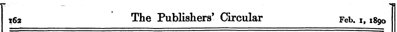 162 The Publishers' Circular Feb. i, 189...