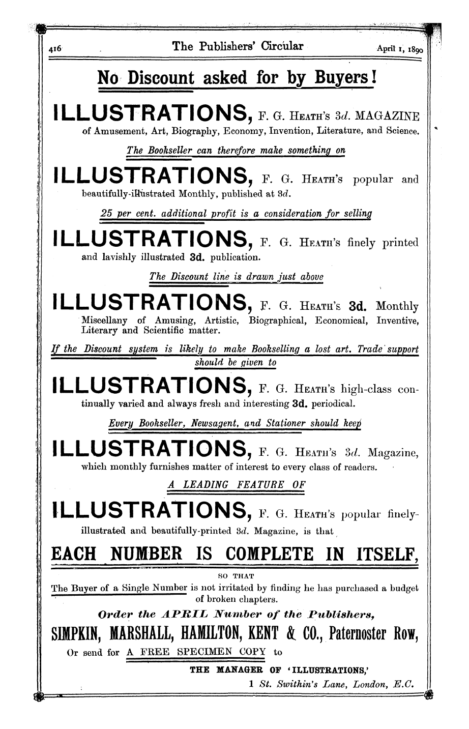 Publishers’ Circular (1880-1890): jS F Y, 1st edition - •' ^ " ¦' - ¦ ¦ ~ ¦ ¦ ; • • ¦ . ¦ *M 4 I...