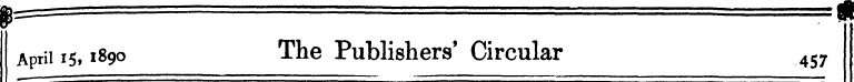 April 15,1890 The Publishers' Circular 4...