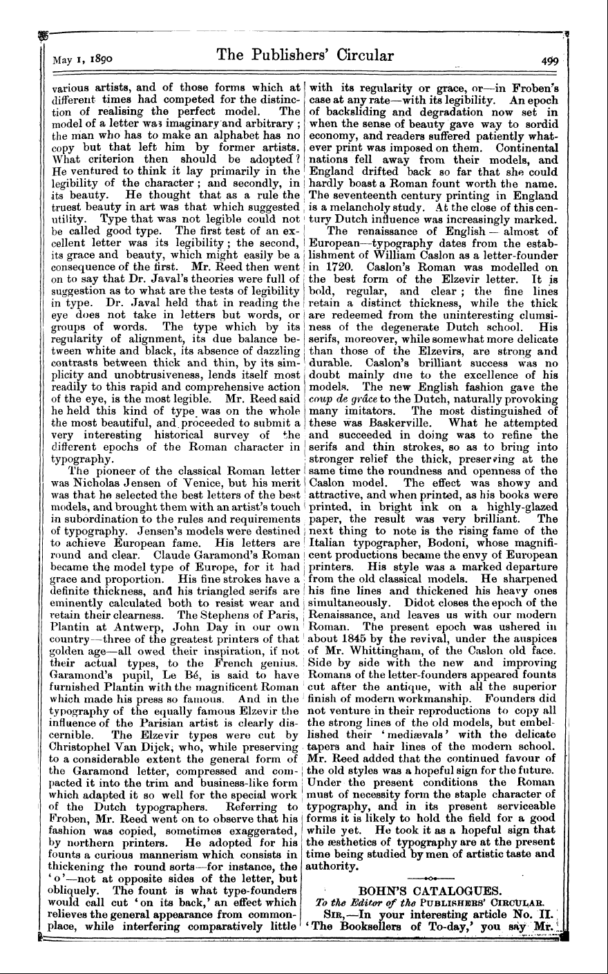 Publishers’ Circular (1880-1890): jS F Y, 1st edition - Ar01502